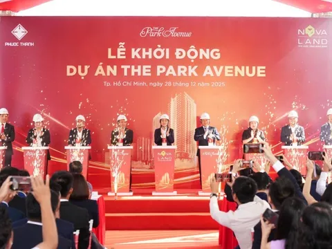 Novaland đẩy mạnh thi công dự án The Park Avenue trên mặt tiền đường Ba Tháng Hai