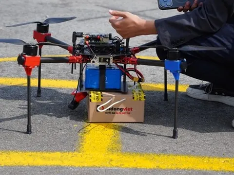 Doanh nghiệp đầu tiên ở TPHCM thử nghiệm giao hàng bằng UAV