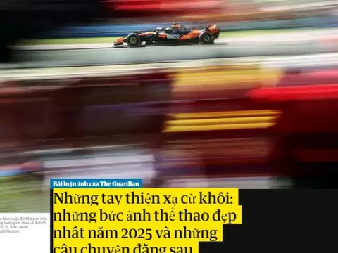 Những bức ảnh thể thao đẹp nhất năm 2025 và câu chuyện đằng sau