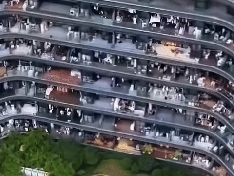 Cận cảnh khu dân cư lớn nhất thế giới, ai nhìn cũng phải thốt lên 2 chữ: Tiền đình!