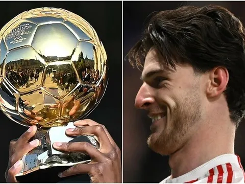 Kịch bản không tưởng 2026: Declan Rice lật đổ Mbappe và Haaland?