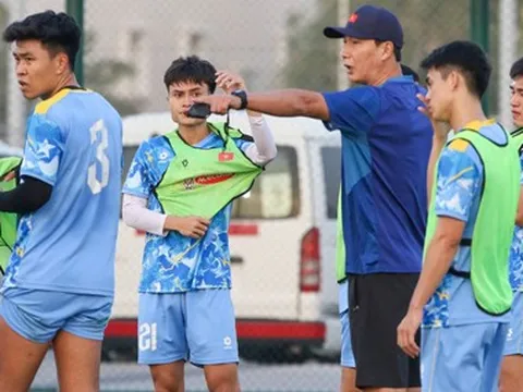 U23 Việt Nam rèn kỹ năng pressing