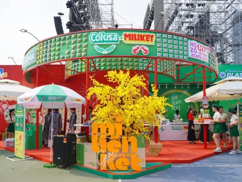 Colusa-Miliket giải bài toán làm mới thương hiệu bằng triển lãm nghệ thuật tại Hozo City Tết Fest 2025