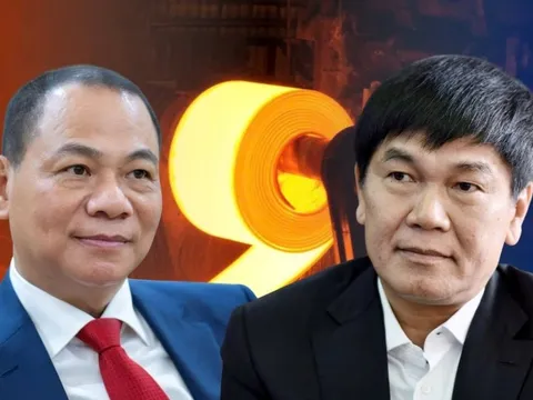 Hòa Phát mất 20.000 tỷ vốn hóa từ khi ông Phạm Nhật Vượng tuyên bố làm thép, rớt luôn khỏi top 10 sàn chứng khoán