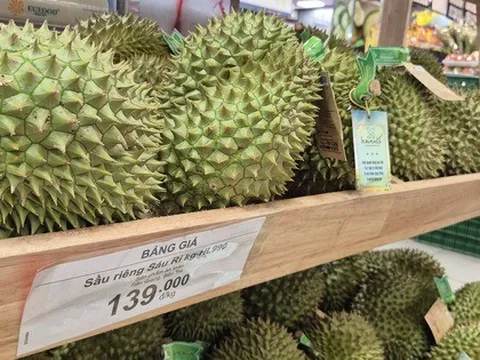 Lý do giá sầu riêng tăng 10.000 đồng/kg chỉ sau 3 ngày