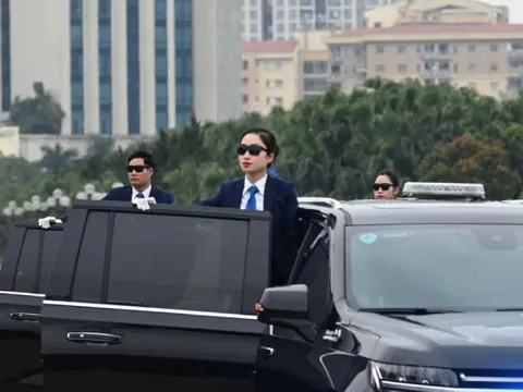 Cận cảnh 'lá chắn sống' luyện tập, sẵn sàng xuất quân bảo vệ Đại hội XIV của Đảng