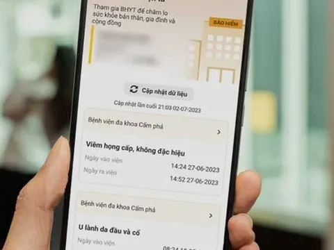 Sổ sức khỏe điện tử VNeID chính thức thay sổ giấy