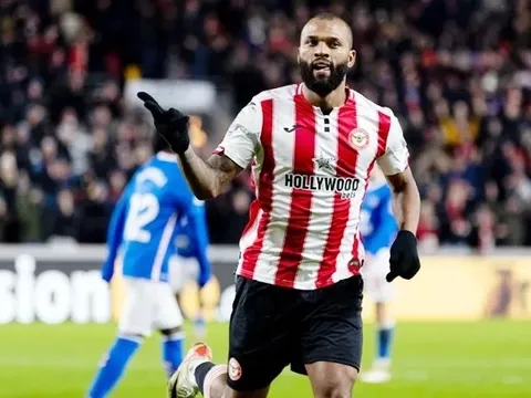 Igor Thiago lập kỷ lục ghi bàn của cầu thủ người Brazil tại Ngoại hạng Anh