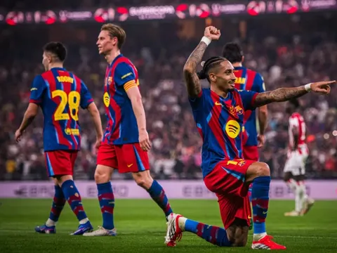 Thắng Bilbao 5-0, Barcelona vào chung kết Siêu cúp Tây Ban Nha