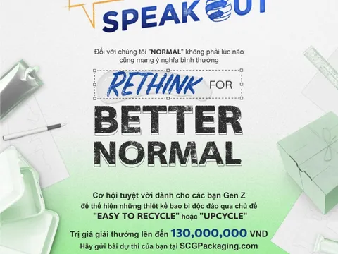 SCGP Packaging Speak Out 2022 - Việt Nam chính thức khởi động, truyền cảm hứng cho giới trẻ “nghĩ khác” vì một thế giới tốt đẹp hơn