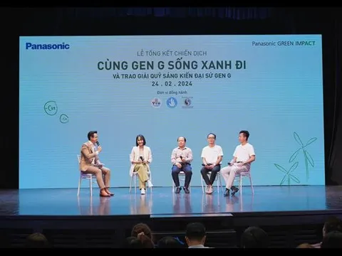 Panasonic truyền cảm hứng sống bền vững thông qua chiến dịch “Cùng Gen G sống xanh đi”