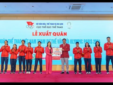 Nestlé MILO đồng hành cùng Đoàn thể thao Việt Nam tham dự Olympic và Paralympic Paris 2024