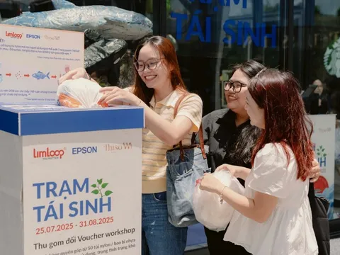 Epson và Limloop mở ra điểm hẹn cho cộng đồng yêu sống xanh với “Trạm Tái Sinh”