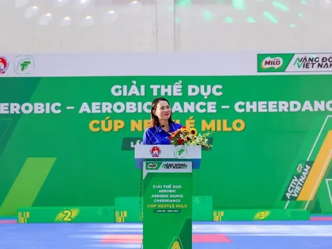 Mãn nhãn với màn trình diễn của 68 đội tại Giải thể dục Aerobic Cúp MILO lần VIII